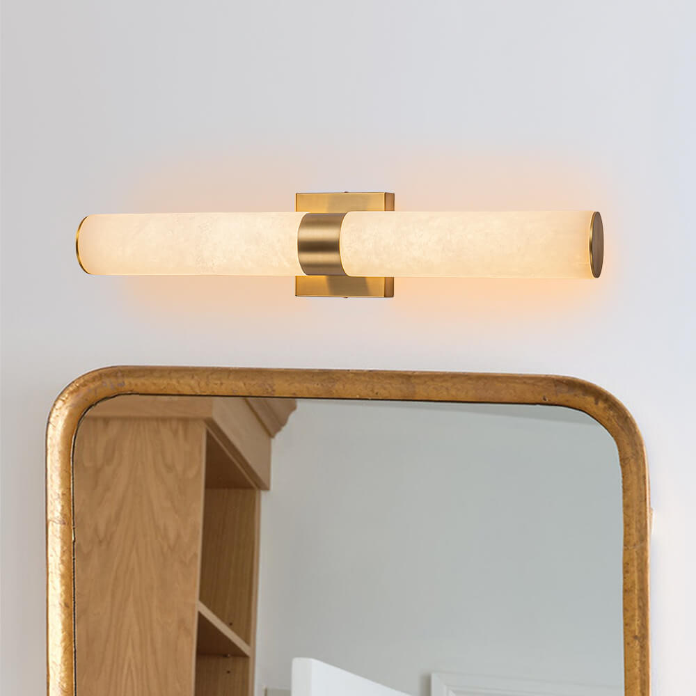 Modern Marble LED Bathroom Vanity Wall Light - LightfixturesUAE