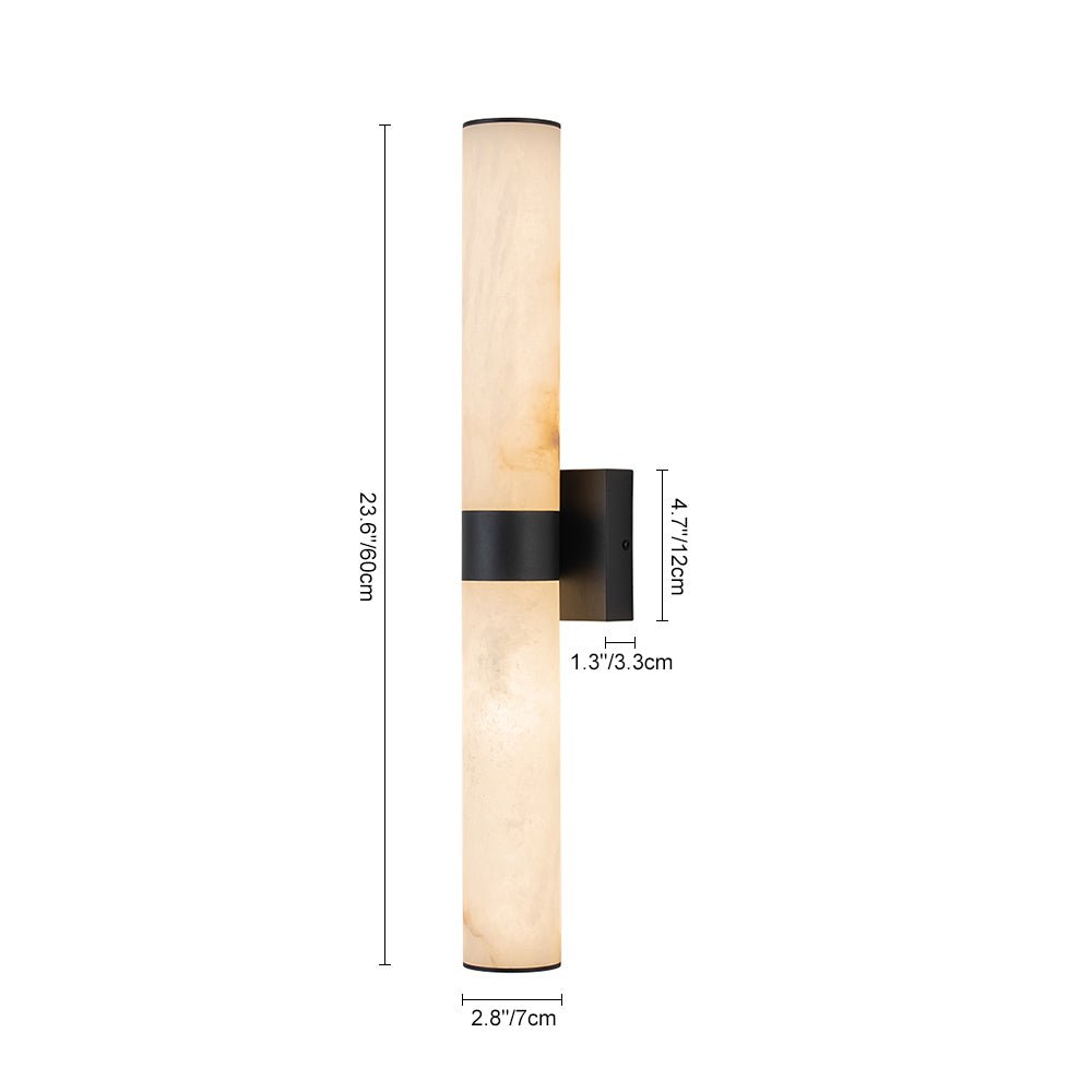 Modern Marble LED Bathroom Vanity Wall Light - LightfixturesUAE