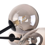 Modern Mid - Century Branching Arm Glass Globe Chandelier - LightfixturesUAE