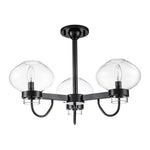 Modern Mid - century Sputnik Glass Bubble Semi Flush Mount - LightfixturesUAE