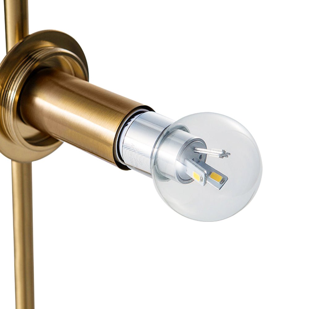 Modern Milky Glass Opal Globe Wall Sconce - LightfixturesUAE