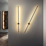 Modern Minimalist Long Strip LED Wall Sconce - LightfixturesUAE