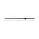 Modern Minimalist Long Strip LED Wall Sconce - LightfixturesUAE