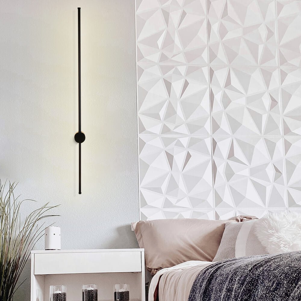 Modern Minimalist Long Strip LED Wall Sconce - LightfixturesUAE