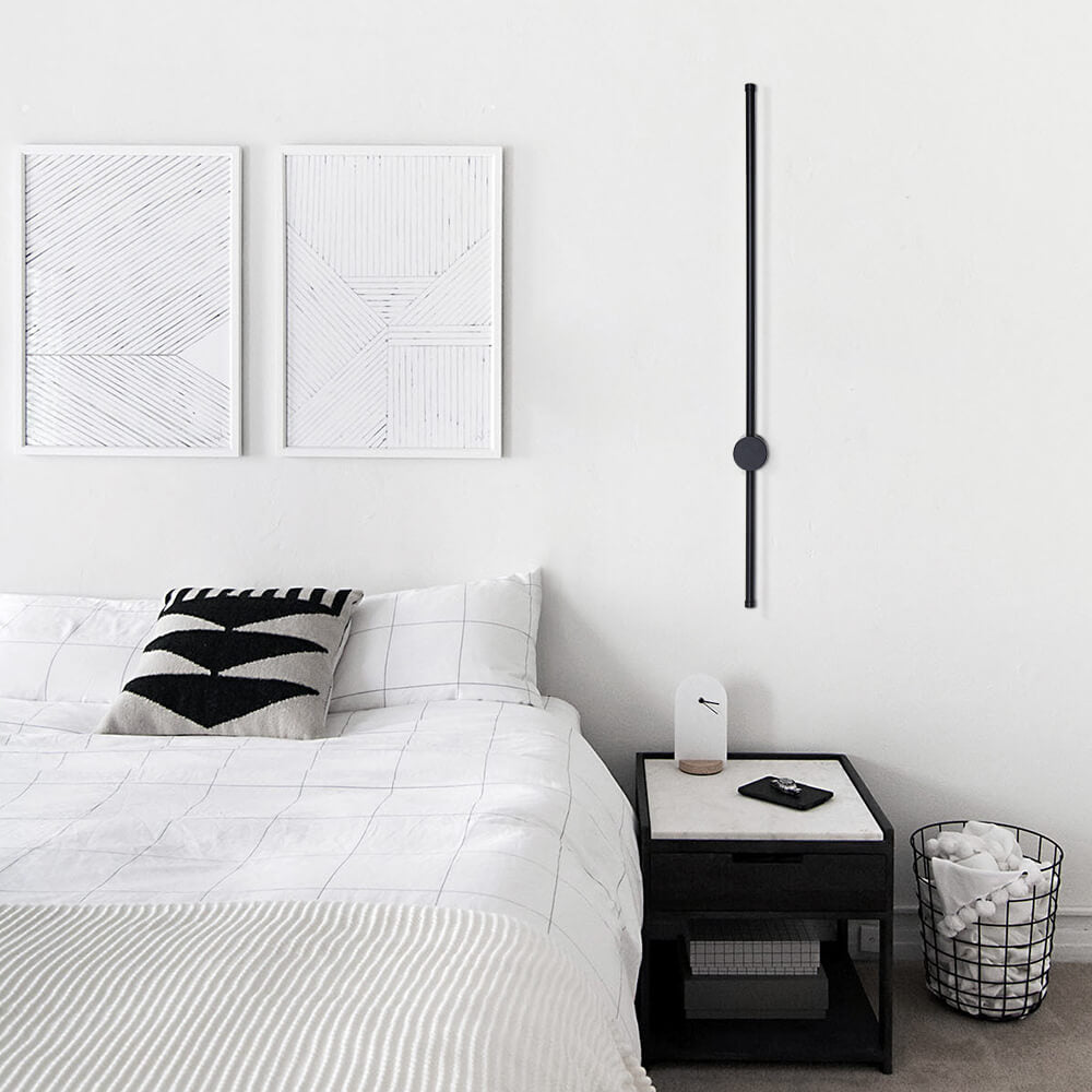 Modern Minimalist Long Strip LED Wall Sconce - LightfixturesUAE