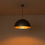 Modern One Light Dome Pendant Lighting - LightfixturesUAE
