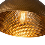 Modern One Light Dome Pendant Lighting - LightfixturesUAE