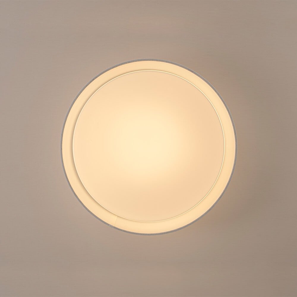 Modern Opal Glass Dimmable LED Flush Mount Ceiling Light - LightfixturesUAE