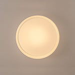 Modern Opal Glass Dimmable LED Flush Mount Ceiling Light - LightfixturesUAE