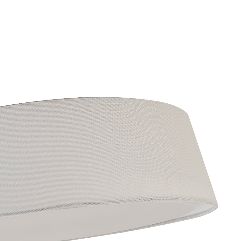 Modern Opal Glass Dimmable LED Flush Mount Ceiling Light - LightfixturesUAE
