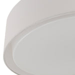 Modern Opal Glass Dimmable LED Flush Mount Ceiling Light - LightfixturesUAE