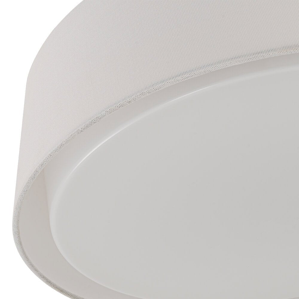 Modern Opal Glass Dimmable LED Flush Mount Ceiling Light - LightfixturesUAE