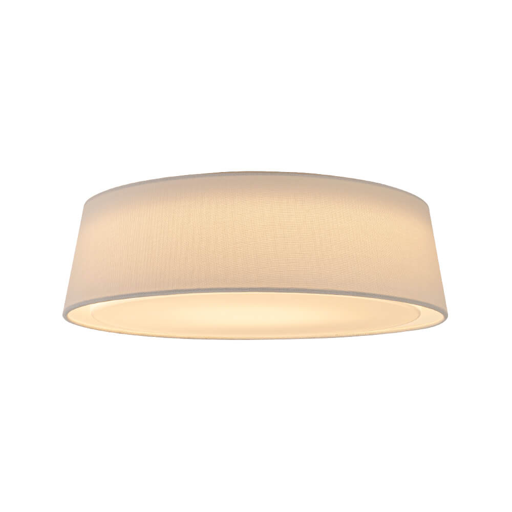 Modern Opal Glass Dimmable LED Flush Mount Ceiling Light - LightfixturesUAE