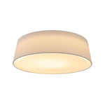 Modern Opal Glass Dimmable LED Flush Mount Ceiling Light - LightfixturesUAE