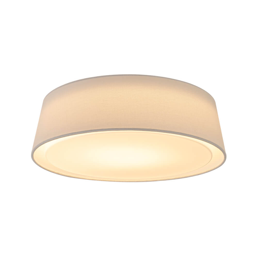 Modern Opal Glass Dimmable LED Flush Mount Ceiling Light - LightfixturesUAE