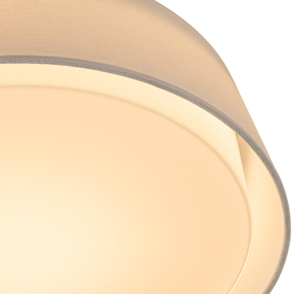 Modern Opal Glass Dimmable LED Flush Mount Ceiling Light - LightfixturesUAE