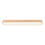 Modern Oval Wood Grain LED Ceiling Light - LightfixturesUAE