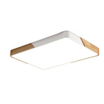 Modern Rectangle Dimmable LED Ceiling Light - LightfixturesUAE