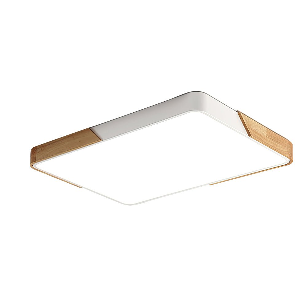 Modern Rectangle Dimmable LED Ceiling Light - LightfixturesUAE