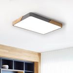 Modern Rectangle Dimmable LED Ceiling Light - LightfixturesUAE