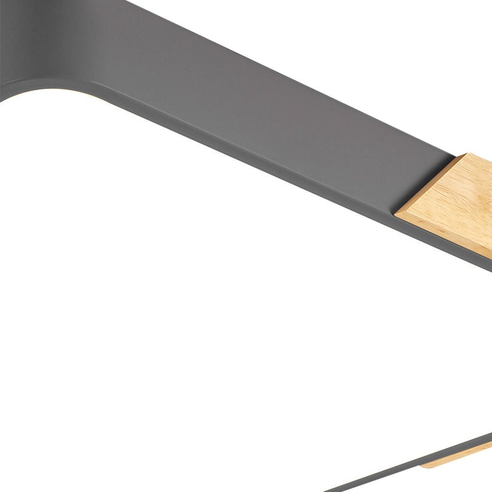 Modern Rectangle Dimmable LED Ceiling Light - LightfixturesUAE