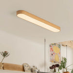 Modern Rectangular LED Flush Mount - LightfixturesUAE
