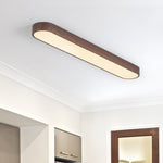 Modern Rectangular LED Flush Mount - LightfixturesUAE