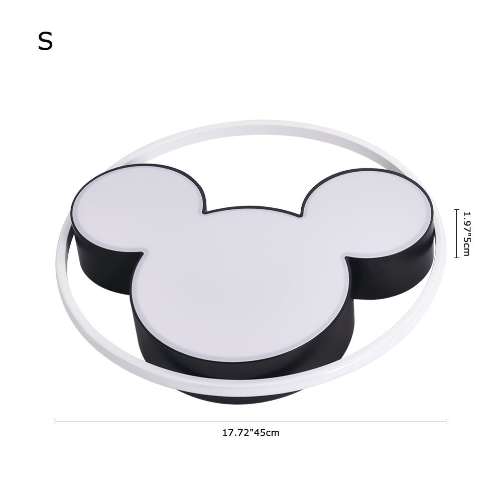 Modern Room Dimmable LED Mickey Ceiling Light - LightfixturesUAE