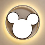Modern Room Dimmable LED Mickey Ceiling Light - LightfixturesUAE