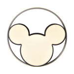 Modern Room Dimmable LED Mickey Ceiling Light - LightfixturesUAE