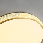 Modern Round Acrylic LED Flush Mount Ceiling Light - LightfixturesUAE