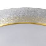 Modern Round Glass LED Flush Mount Ceiling Light - LightfixturesUAE