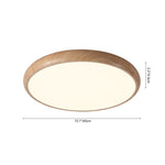 Modern Round LED Acrylic Ceiling Light - LightfixturesUAE