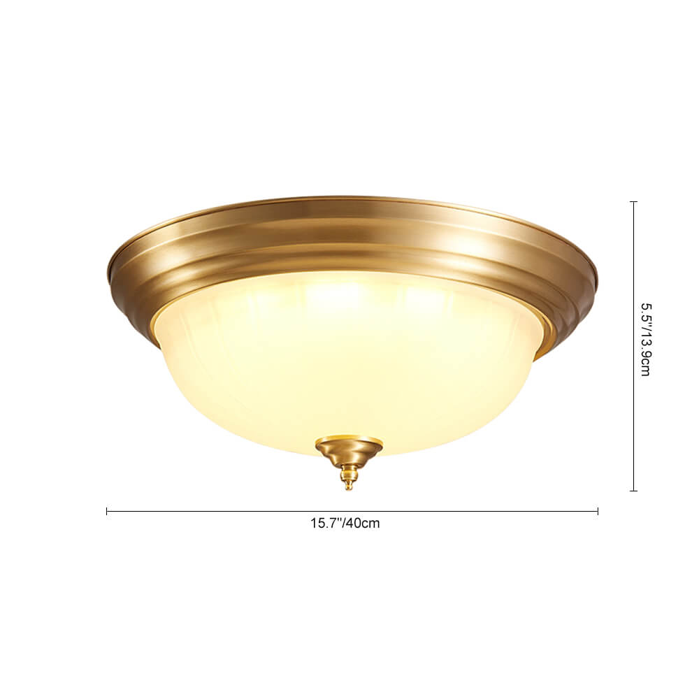 Modern Round LED Flush Mount Ceiling Light - LightfixturesUAE