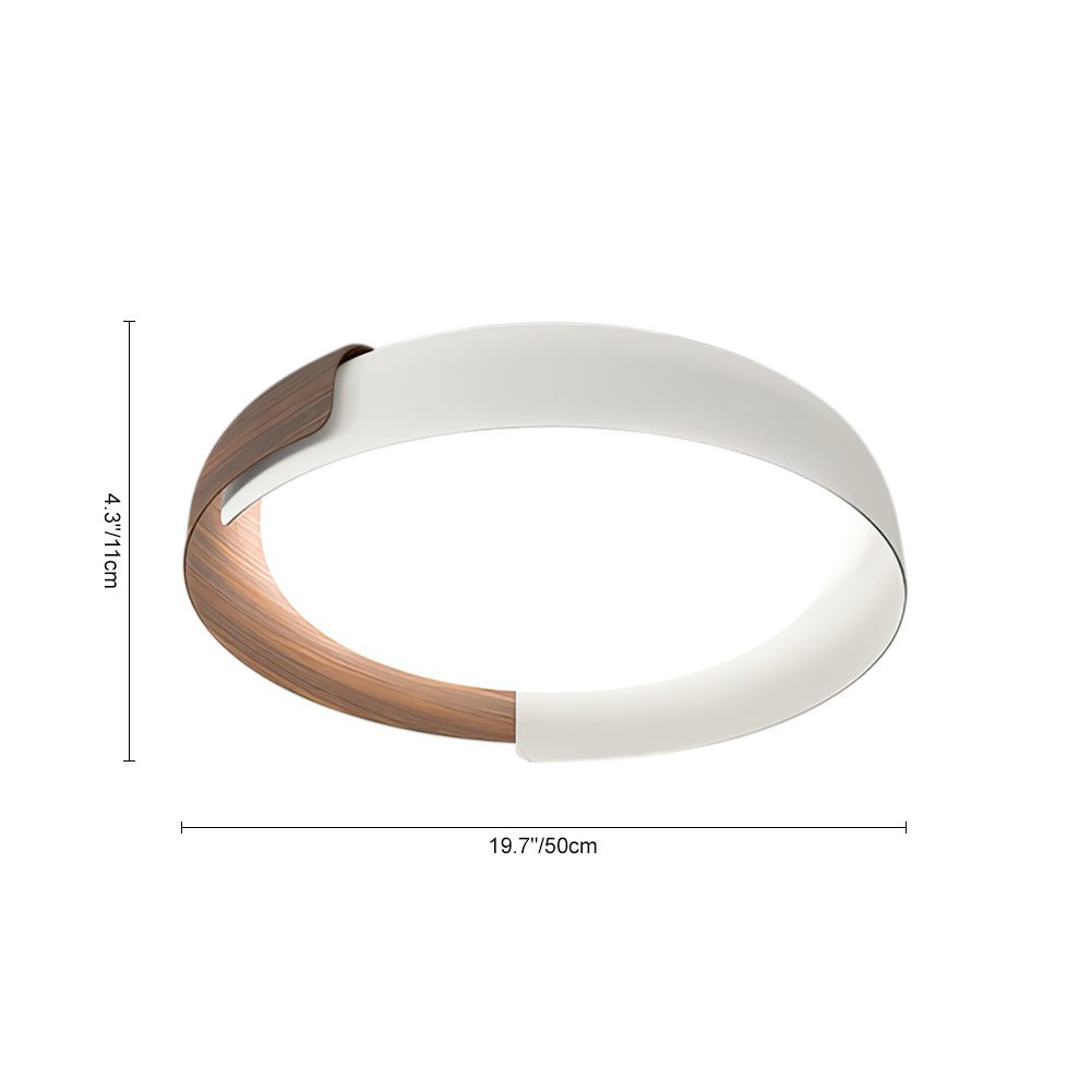 Modern Round LED Flush Mount Ceiling Light - LightfixturesUAE