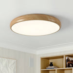 Modern Round LED Flush Mount Ceiling Light - LightfixturesUAE