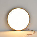Modern Round LED Flush Mount Ceiling Light - LightfixturesUAE