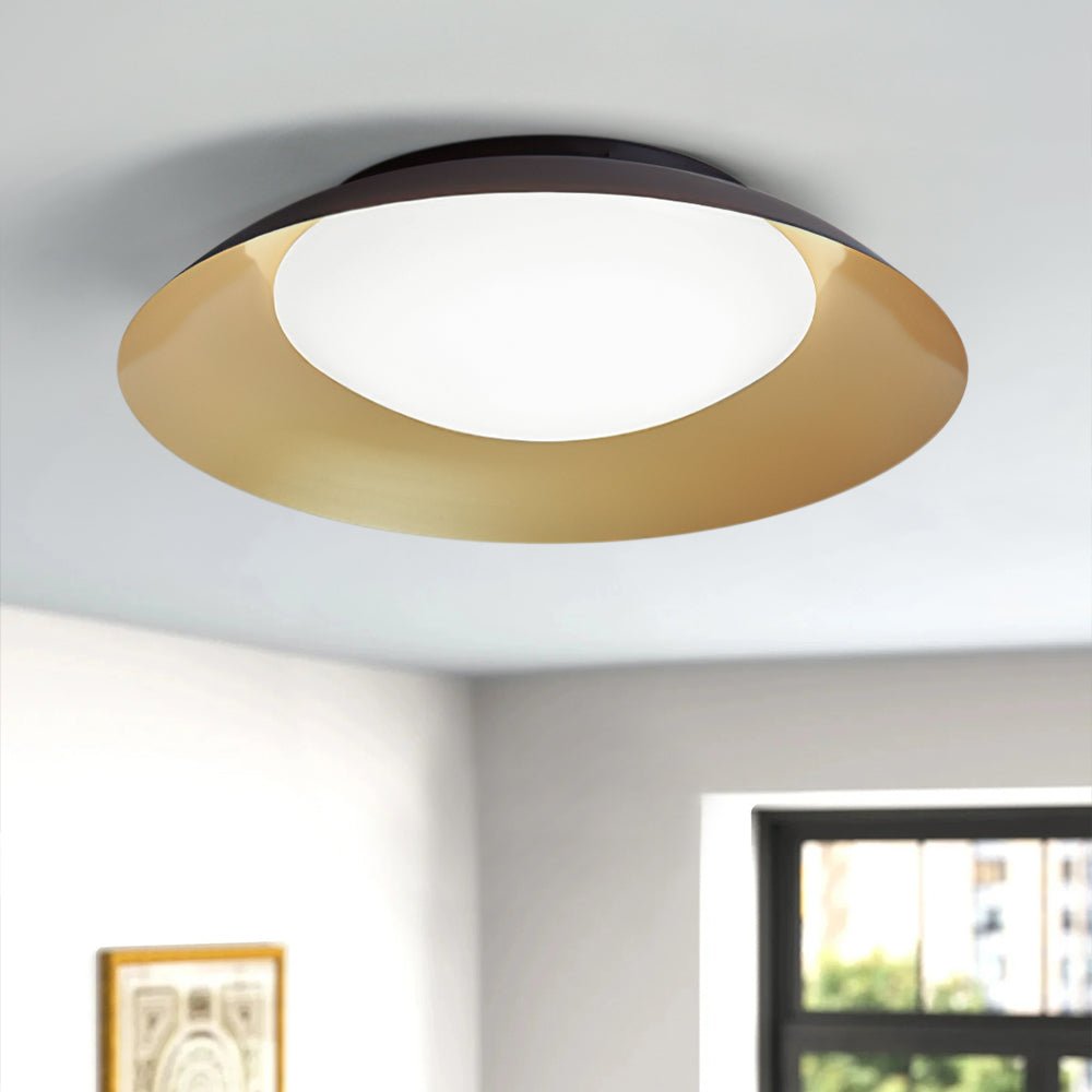 Modern Saucer LED Flush Mount Ceiling Light - LightfixturesUAE