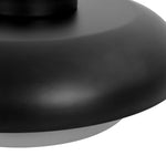 Modern Single - Light Double Layer Arc Ceiling Light - LightfixturesUAE