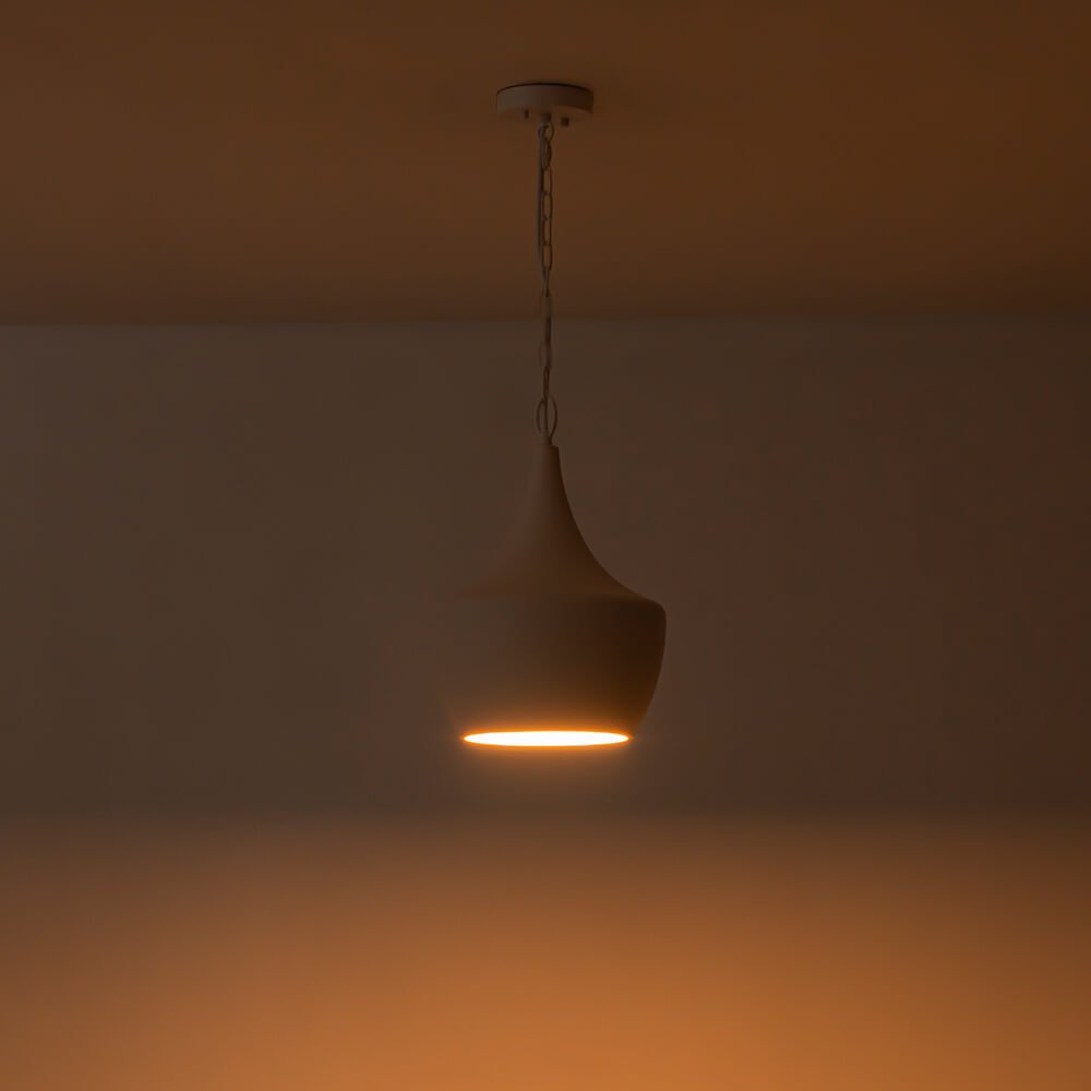 Modern Single Light Kitchen Island Wrought Iron Pendant - LightfixturesUAE