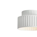 Modern Single Light Resin Flush Mount Ceiling Light - LightfixturesUAE