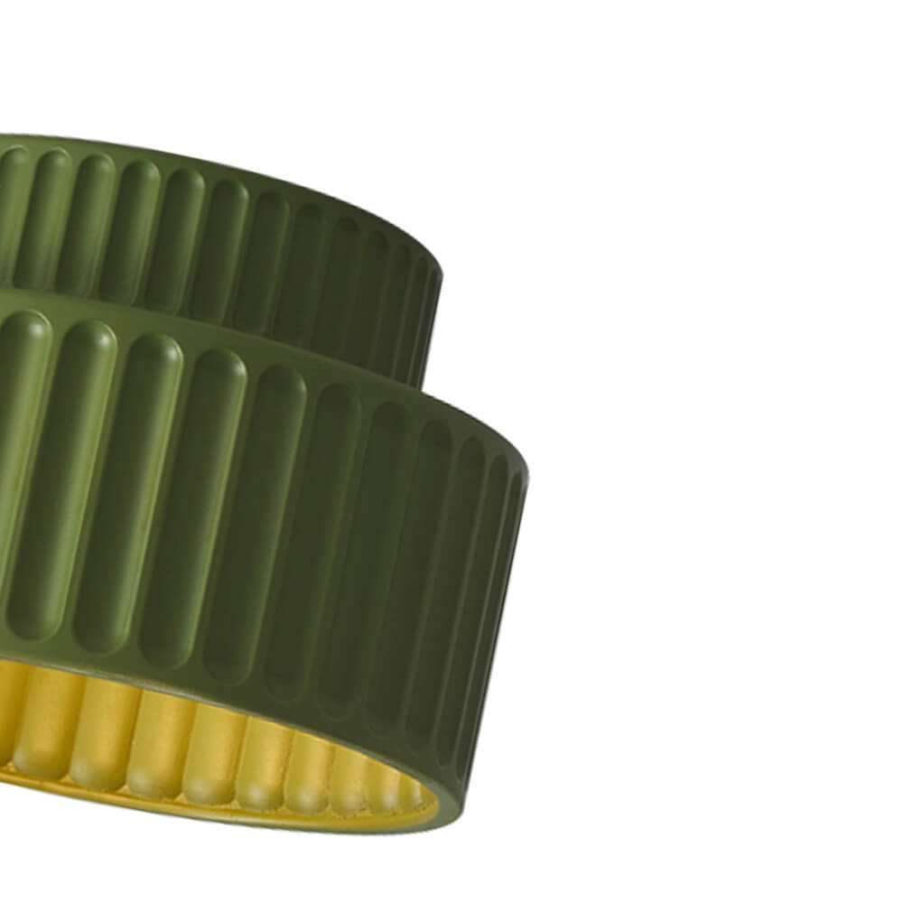 Modern Single Light Resin Flush Mount Ceiling Light - LightfixturesUAE