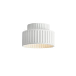 Modern Single Light Resin Flush Mount Ceiling Light - LightfixturesUAE