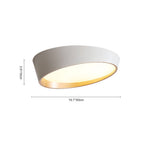 Modern Slant LED Flush Mount Truncated Cone Ceiling Light - LightfixturesUAE
