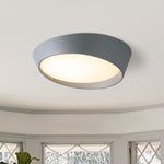 Modern Slant LED Flush Mount Truncated Cone Ceiling Light - LightfixturesUAE