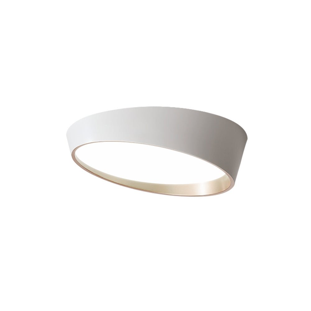 Modern Slant LED Flush Mount Truncated Cone Ceiling Light - LightfixturesUAE