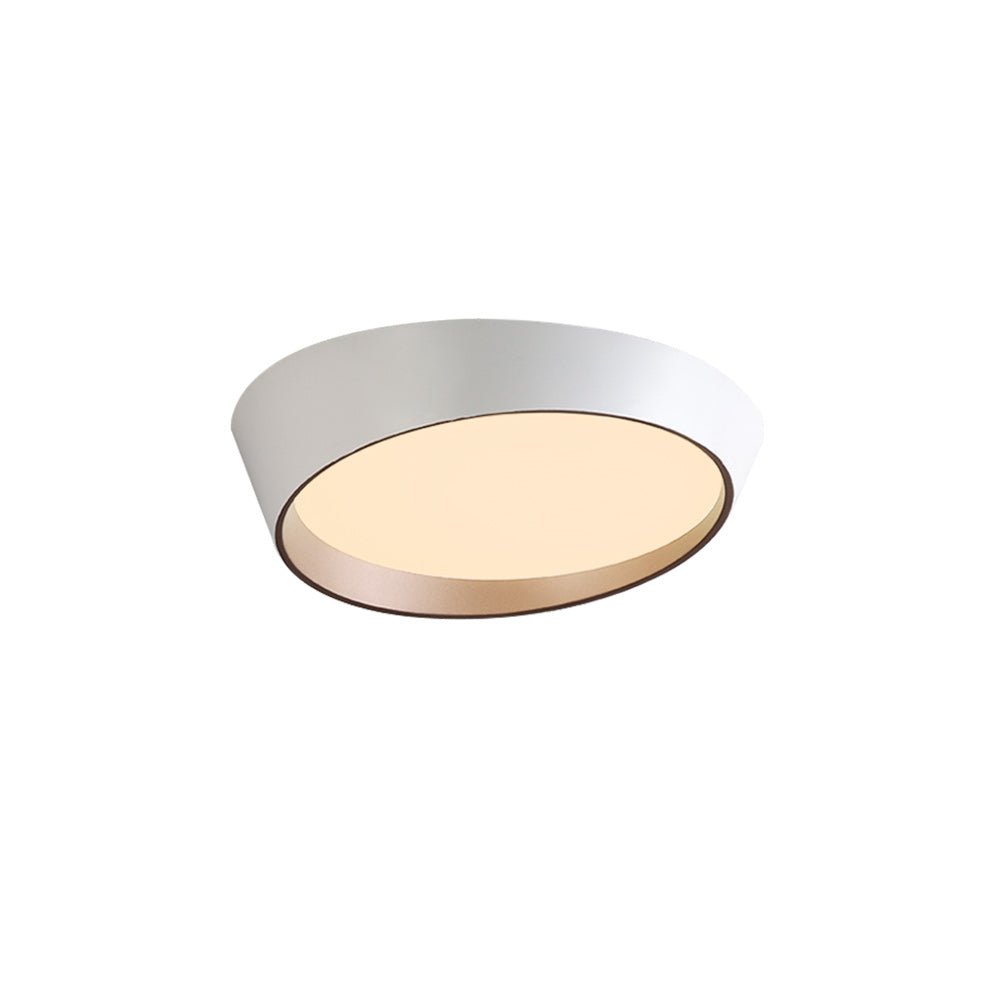 Modern Slant LED Flush Mount Truncated Cone Ceiling Light - LightfixturesUAE