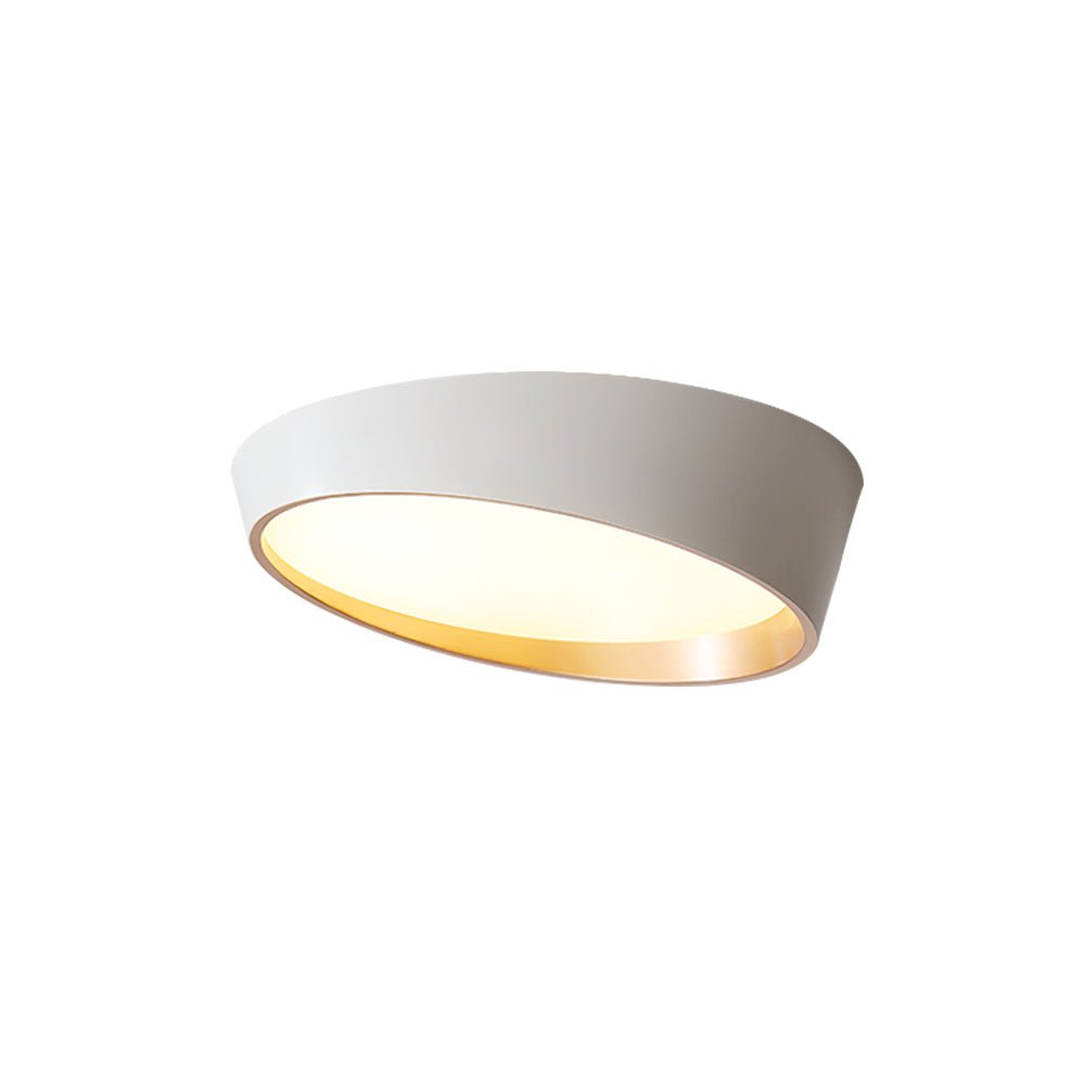 Modern Slant LED Flush Mount Truncated Cone Ceiling Light - LightfixturesUAE