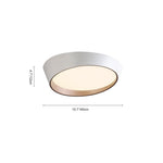 Modern Slant LED Flush Mount Truncated Cone Ceiling Light - LightfixturesUAE