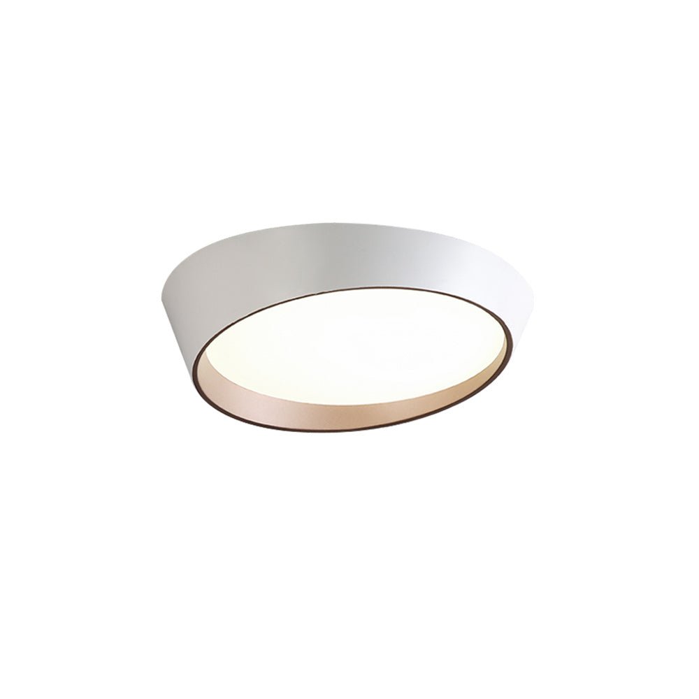 Modern Slant LED Flush Mount Truncated Cone Ceiling Light - LightfixturesUAE